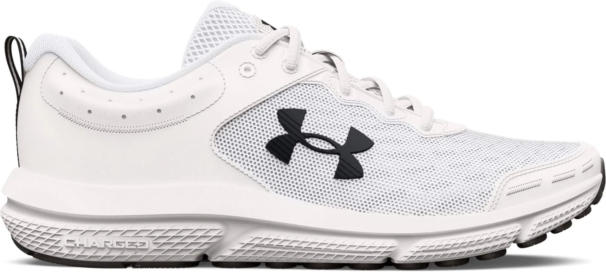 Charged Assert 10 Under Armor White/Black/Black 1