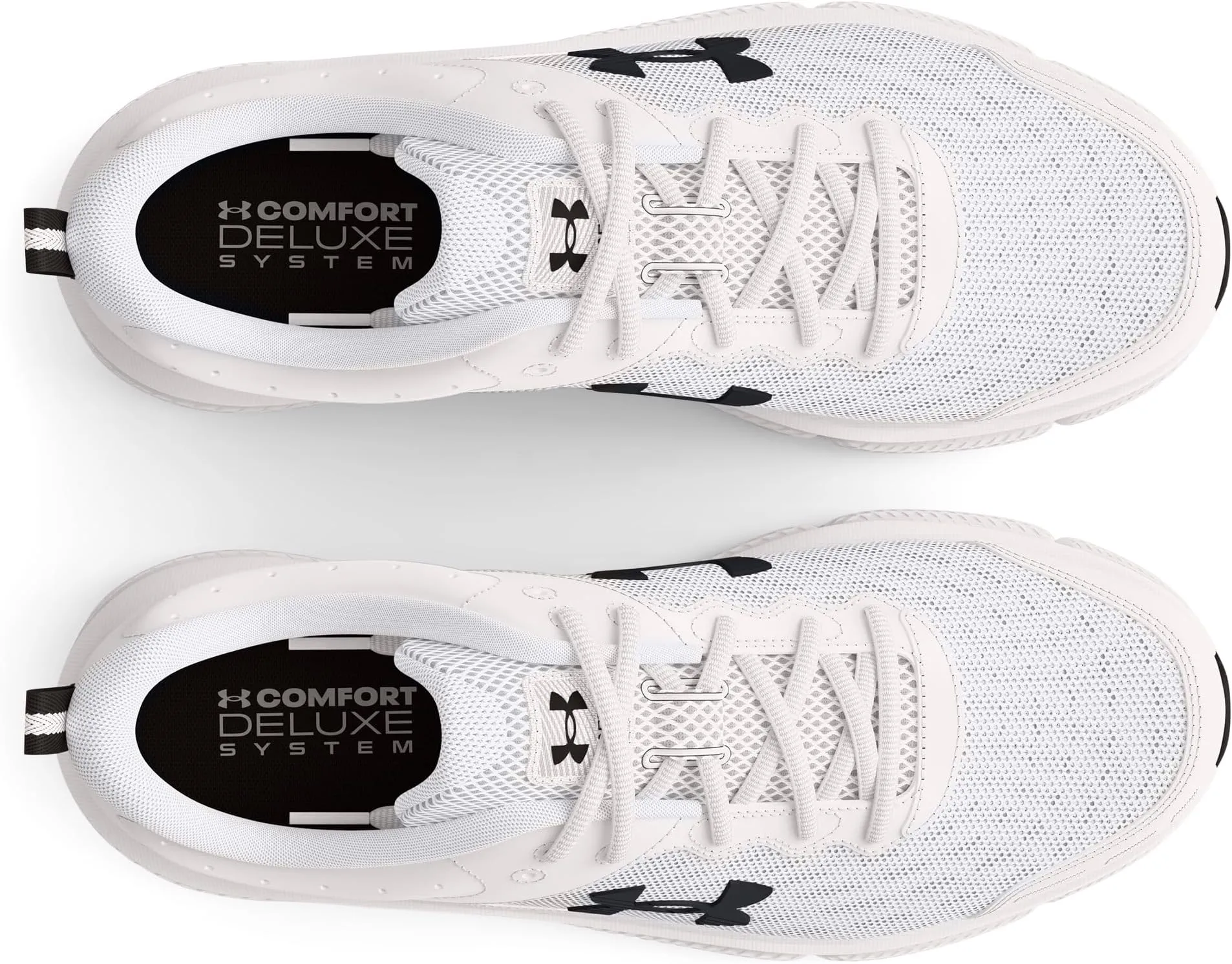 Charged Assert 10 Under Armor White/Black/Black 1