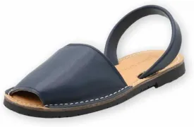 Classic Comfortable Flat Sandals for Women, Dressy Soft Leather Peep Toe Sandals for Women, Versatile Casual Slip-on Flats