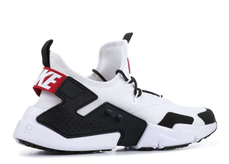 Nike AIR HUARACHE DRIFT 'WHITE RED BLACK' sneakers, white