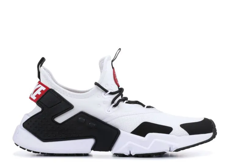 Nike AIR HUARACHE DRIFT 'WHITE RED BLACK' sneakers, white
