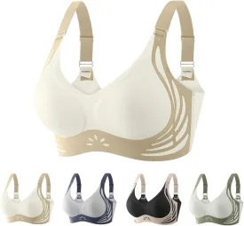 Seamless Bras for Women No Underwire Push up Minimizer Bras Adjustable Full Coverage Comfort Underwear for Everyday