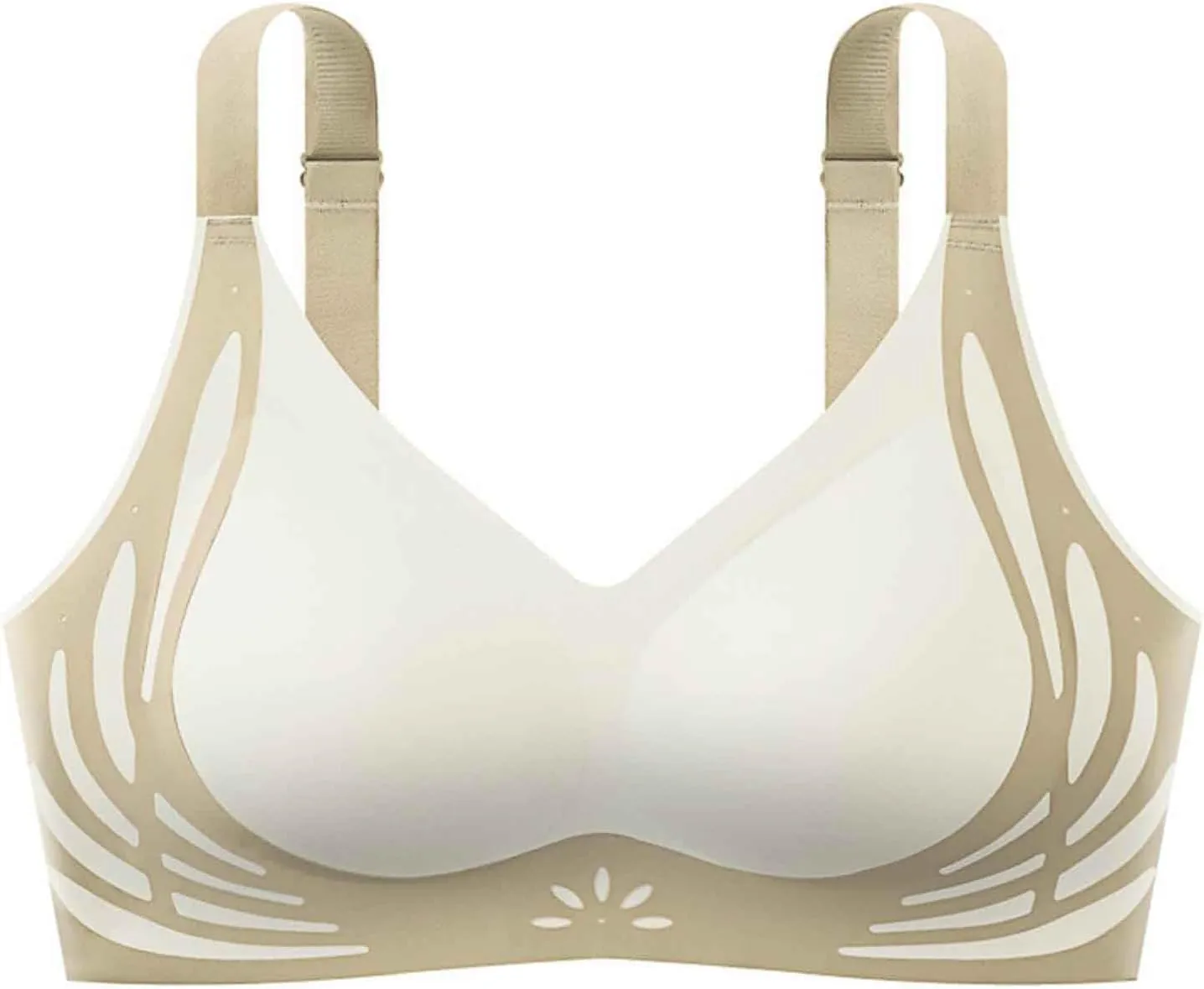 Seamless Bras for Women No Underwire Push up Minimizer Bras Adjustable Full Coverage Comfort Underwear for Everyday