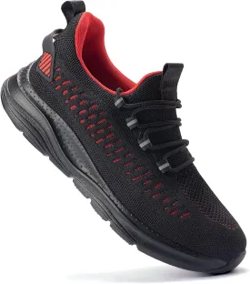 Steel Toe Shoes for Men and Women Comfortable Lightweight Work Safety Shoes Puncture Proof Slip Resistant Indestructible Sneakers Construction Work Utility