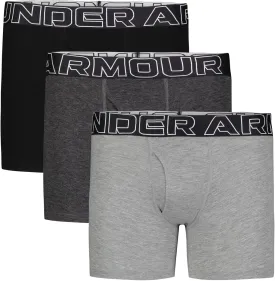 Under Armour boys Charged Stretch Boxer Jock, Lightweight & Smooth Stretch Fit