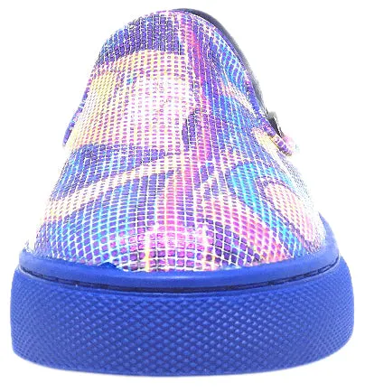 Venettini Girl's Navy Blue Skylar Mambo Sneaker Shoe