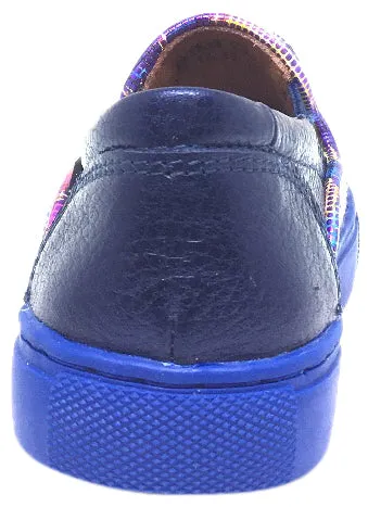 Venettini Girl's Navy Blue Skylar Mambo Sneaker Shoe